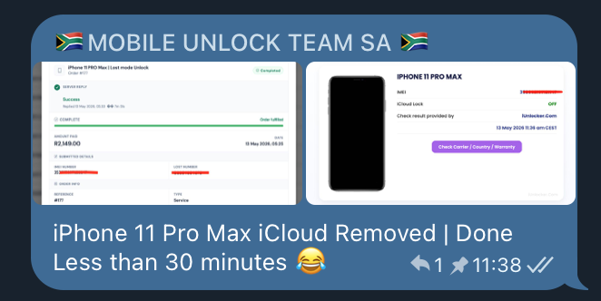 iPhone 11 Pro Max iCloud Removed iCloud OFF
